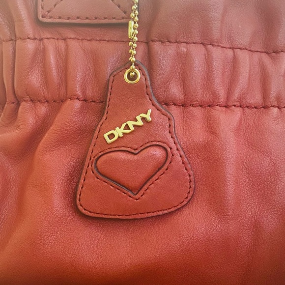 DKNY Leather Shoulder Bag - Picture 7 of 7